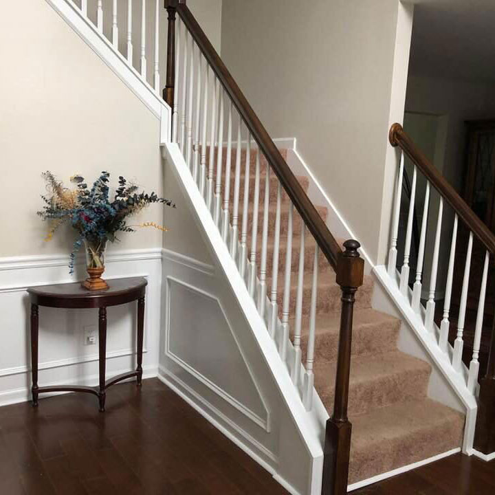 Staircase Remodel After | R Contracting Services