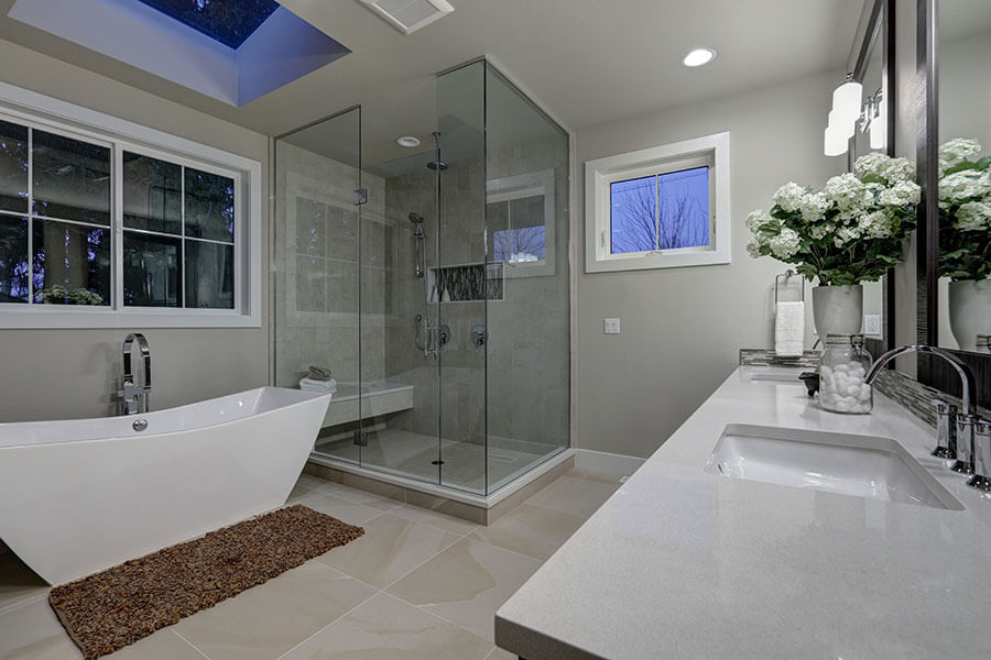 Professional Bathroom Remodeling from R Contracting Services