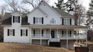 front of house exterior patining