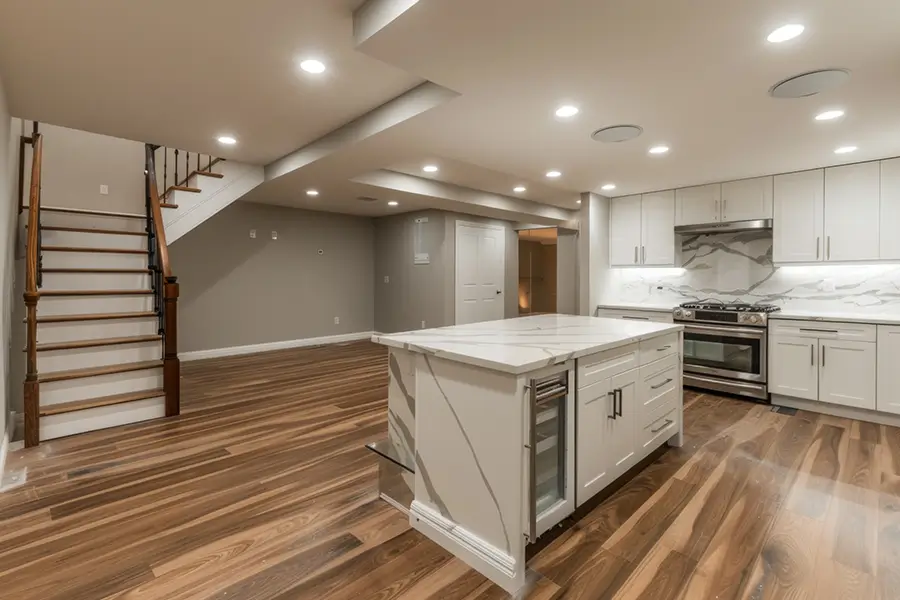 Basement Kitchen Remodel in Snellville Georgia